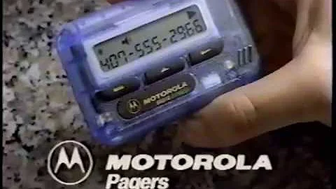 Motorola Pagers Commercial (1994)