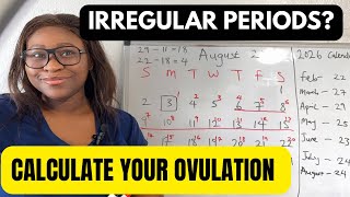 HOW TO CALCULATE YOUR OVULATION DAY WITH IRREGULAR CYCLE LENGTHS || How To Get Pregnant Series