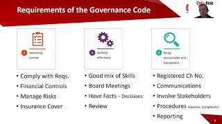 Evidencing Compliance with The Charities Governance Code