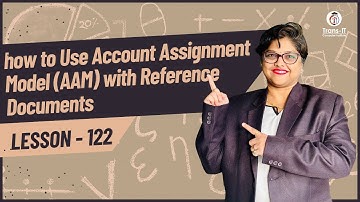 #lecture 122: how to Use Account Assignment Model (AAM) with Reference Documents | #sapficotutorial