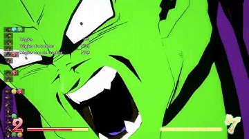DBFZ - Piccolo corner sparking combo - 86% - 1 bar - No assist , no DHC
