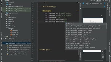 Youtube clone - Design video preview page | Android studio tutorial in telugu