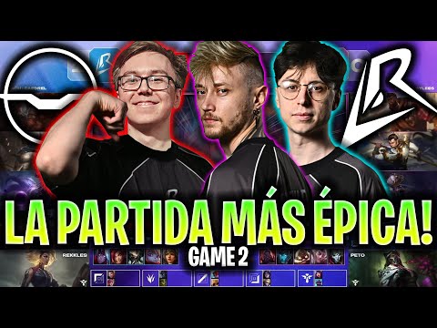 LOS RATONES DE REKKLES EN LA PARTIDA MÁS ÉPICA!😱 | NBS vs LR Game 2 EMEA MASTERS 2025 ESPAÑOL