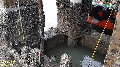 Câu cá biển Vũng Tàu - Bến Cầu Đá ngày mưa bão