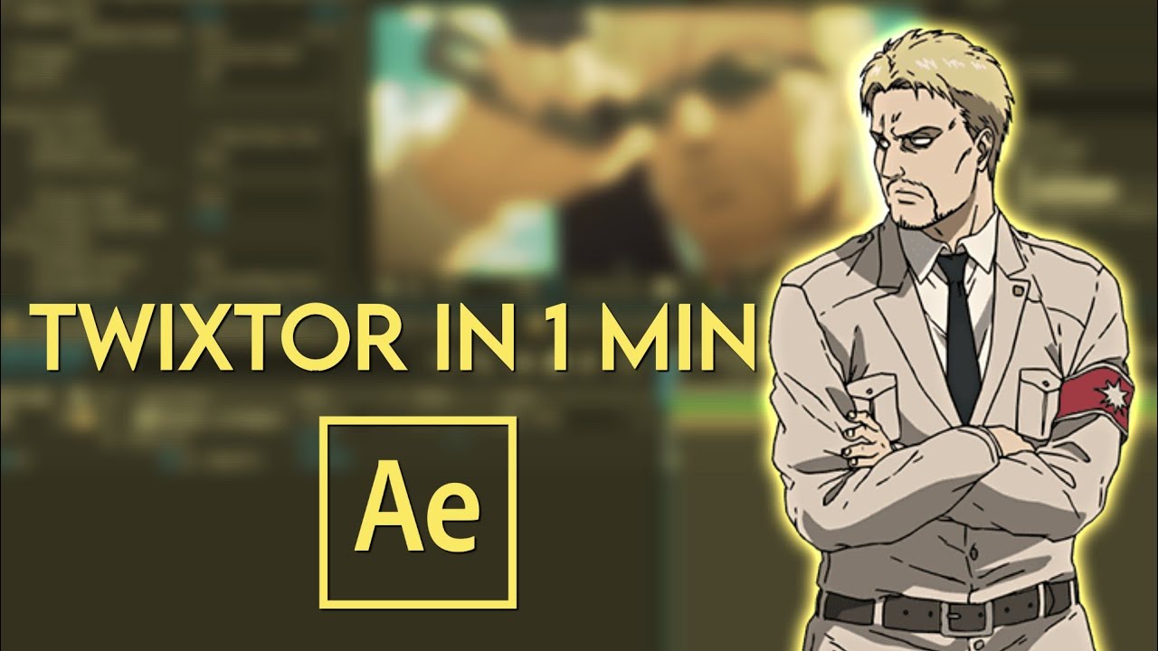 how to make Twixtor in 1 min! —after effects AMV Tutorial - YouTube