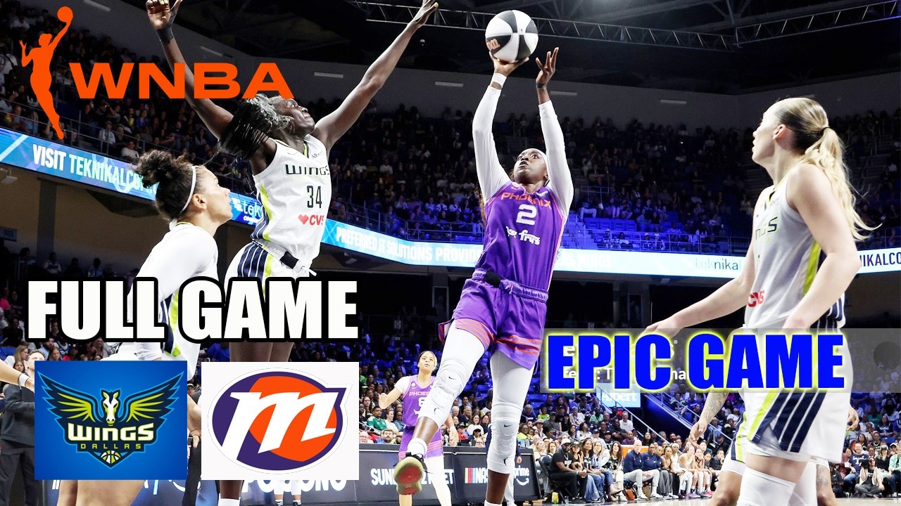 Phoenix mercury Vs Dallas wings | FULL GAME - Jun 11| WNBA Commissioner's Cup 2026