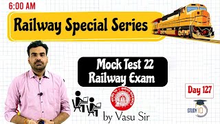 RRB NTPC Railways Exam / Group D / ALP 2021 - Mock Test 22 by Vasu Sir Day 127 screenshot 2