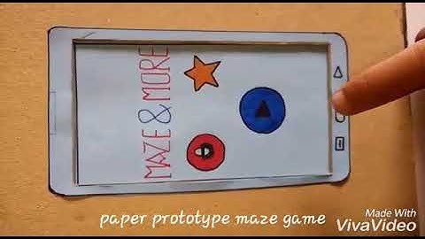 PAPER PROTOTYPE GAME MAZE & MORE MI A REG A AMIK AKMI BATURAJA
