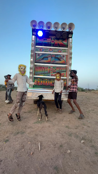 Dj Sound Ki Gadi Off-roading || Gadiwala dj vs Mini Dj Truck || #dj #gadiwaladj #rkdj #djgadi
