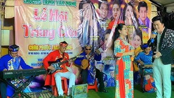 Cặp Đôi Song Ca Ăn Ý NNUT Lương Hồng Huệ Và NSUT Đào Vũ Thanh Với Tân Cổ Tìm Em Nơi Đâu 