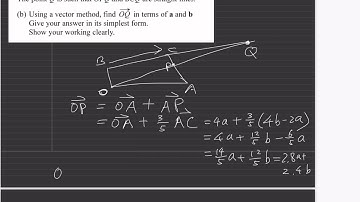2024 Edexcel IGCSE maths 2H vector algebra