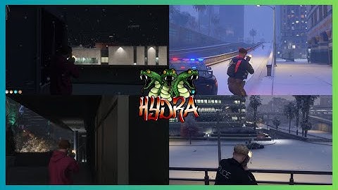 Hydra shootout with the PD by Hookah Palace & Arcadius (Multi POVs) | NoPixel 4.0 GTA RP