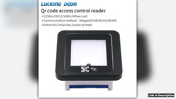 DC 12V RFID Embedded Barcode 2D QR Code Reader Access Control Reader Wegand USB RS232 RS485 Interfa