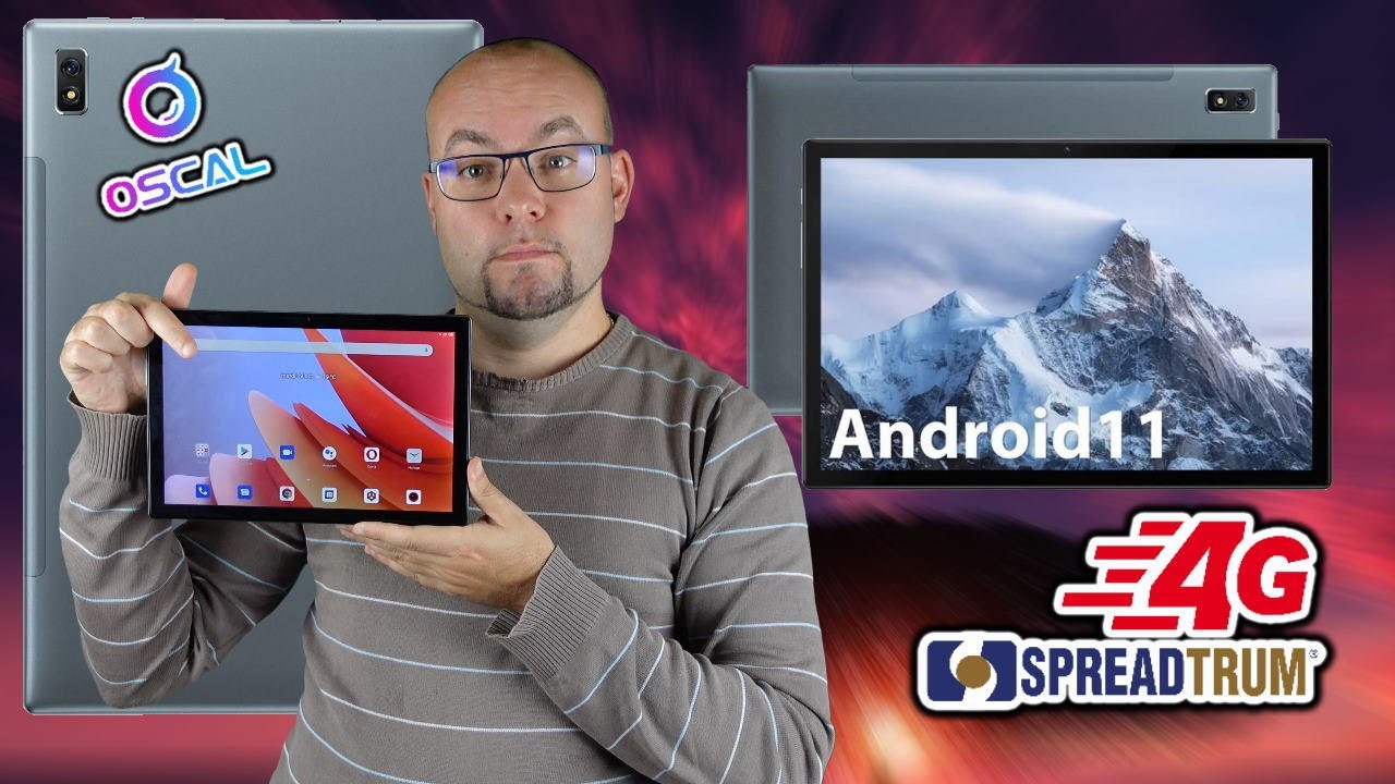 OSCAL PAD 8 le TEST : MON AVIS sur cette tablette ANDROID 11 4G 10