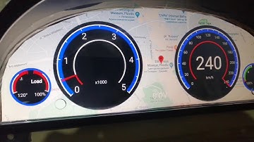 Ford Mondeo mk3 Digital Cluster Part [5] - Remove inner plastic. Adding Google maps