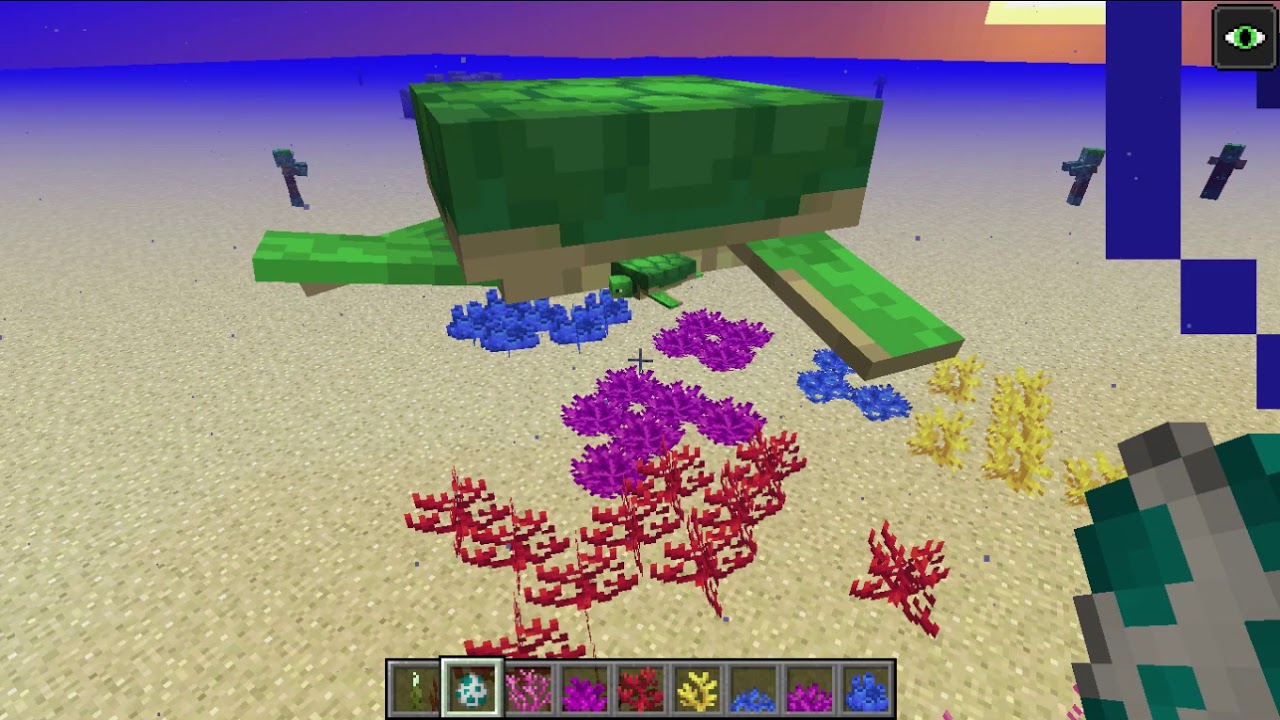 Minecraft 1.13 aquatic update - YouTube