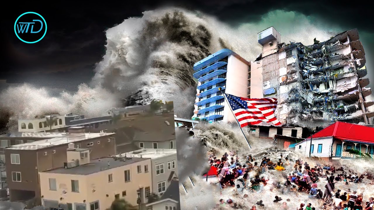 Crazy Storm and Flooding in Capitola ! Like a tsunami hit Santa Cruz