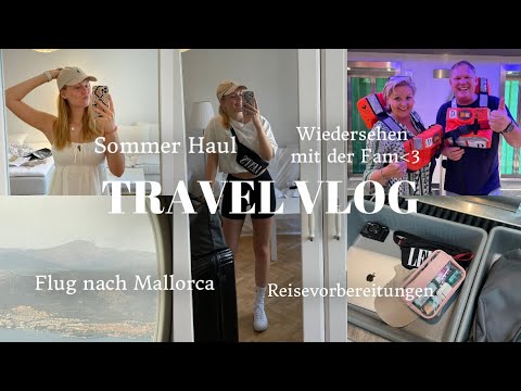 TRAVEL VLOG I Reisevorbereitung, Sommer Haul, Koffer packen, Flug nach Mallorca I Kathamariie