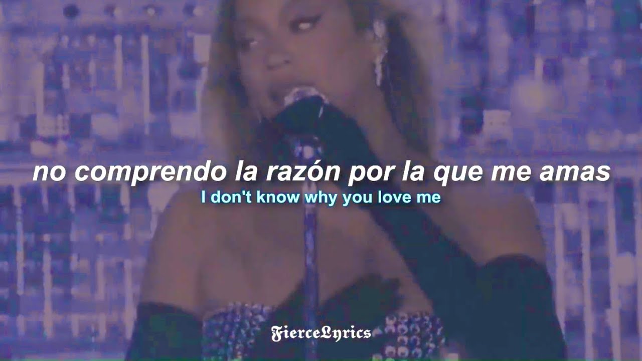Beyoncé - Flaws And All (RENAISSANCE TOUR DVD) / ESPAÑOL + LYRICS - YouTube