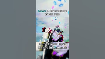 ⌈ Project Egoist ⌋ KAISER FULL ULTIMATE + VFX SNEAK PEAK🔥#Roblox #ProjectEgoist