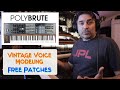 Polybrute Vintage Voice Modeling and Free Patches