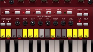 Pure Acid by JimAudio iOS app. Demo with ElasticFX app in AUM.