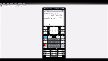 Finding Derivatives and Solving Systems of Linear Equations using the TI-Nspire CX CAS