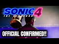 SONIC 4 FILMING TODAY CONFIRMED OFFICIAL UPDATE