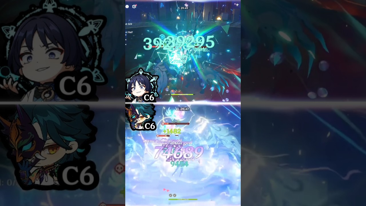 Wanderer vs Xiao - Luna I 6.0 Spiral Abyss (Part 1)