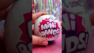 ASMR Mini Brands Unboxing  #shorts #asmr #viral #minibrands #satisfying #trending #mini #miniature