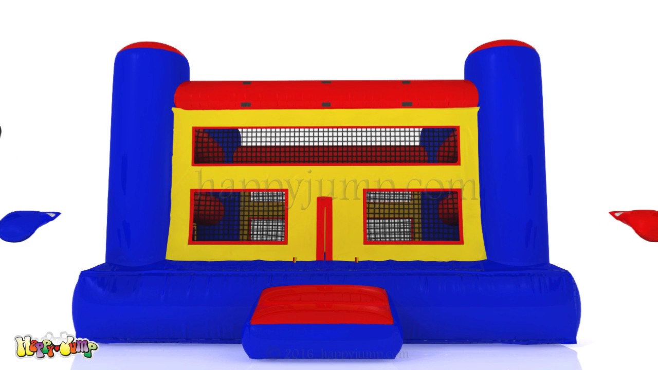 boxing ring moon bounce
