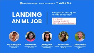 Landing an ML Job- secrets from technical recruiters