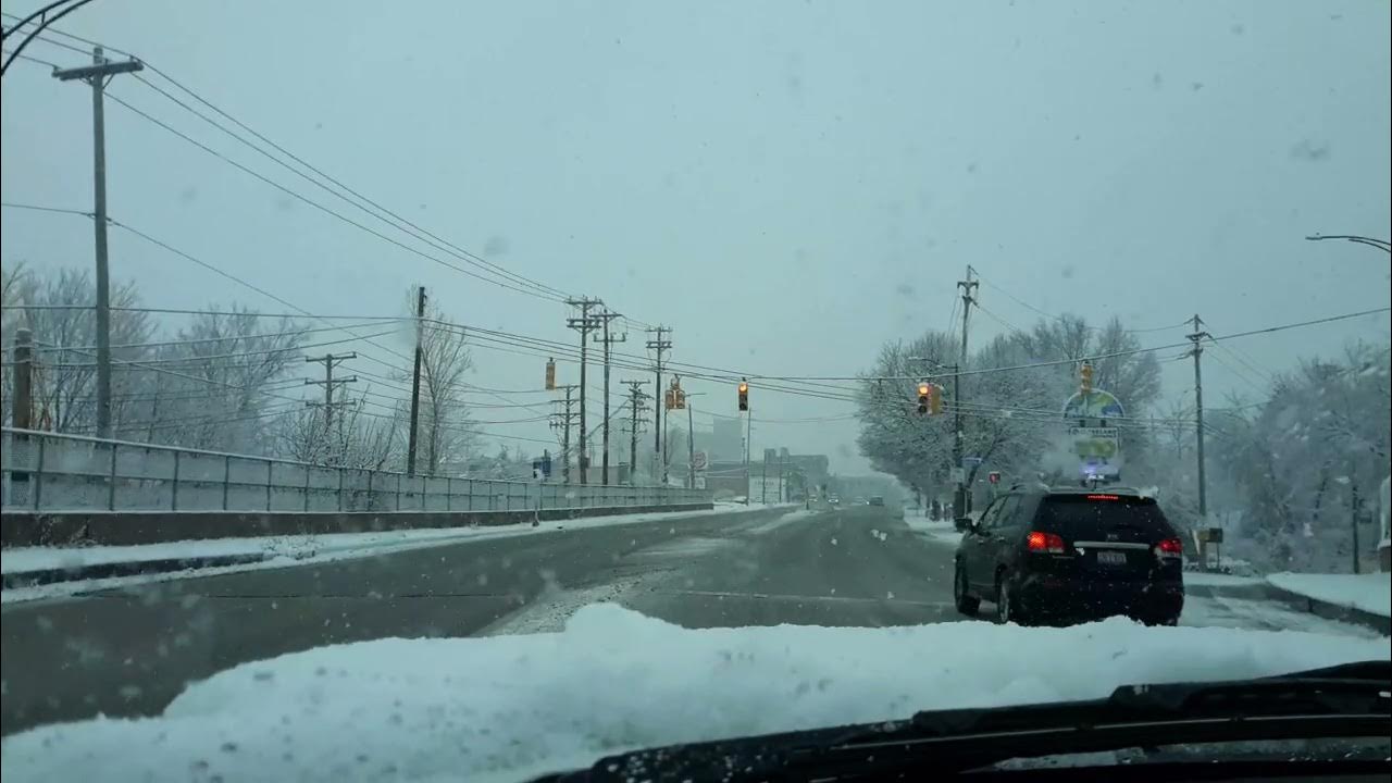 Cleveland, Ohio Jan 20, 2023 Snowing YouTube