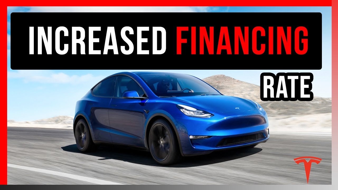 Tesla Raises Interest Rates for Financing - YouTube
