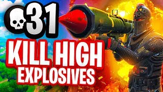 31 KILL HIGH EXPLOSIVES V2 Fortnite Battle Royale Gameplay