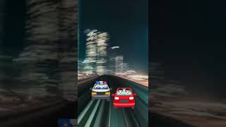 the police a criminal the max speed is only 45 and the police car speed is 10000000