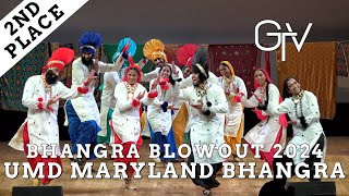 UMD Maryland Bhangra - Second Place at Bhangra Blowout 2024