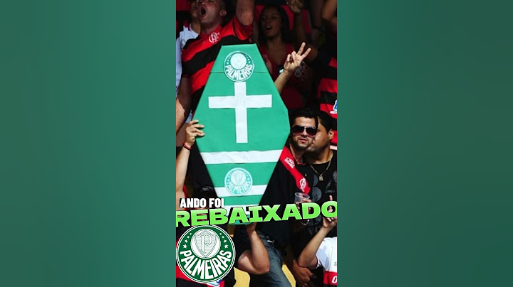 QUANDO O PALMEIRAS FOI REBAIXADO EM 2012 #futebol #brasileirão #serieA #palmeiras #flamengo