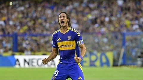 DE LA MANO DE CAVANI Y PALACIOS GANO BOCA (BOCA - HURACAN) #bocajuniors #cavani #palacios #huracan