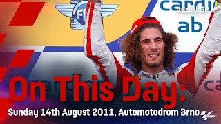 On This Day: Marco's first podium ❤️