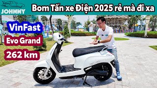 Trải nghiệm Bom Tấn Xe Máy Điện 2025 - VinFast Evo Grand từ 18 triệu