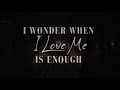 Demi Lovato - I Love Me (Lyric Video)