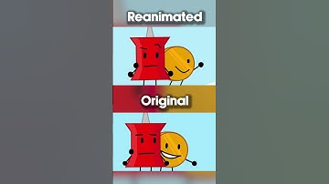 TPOT 8 Reanimated Comparison! #bfdi #tpot #animation #objectshow #shorts