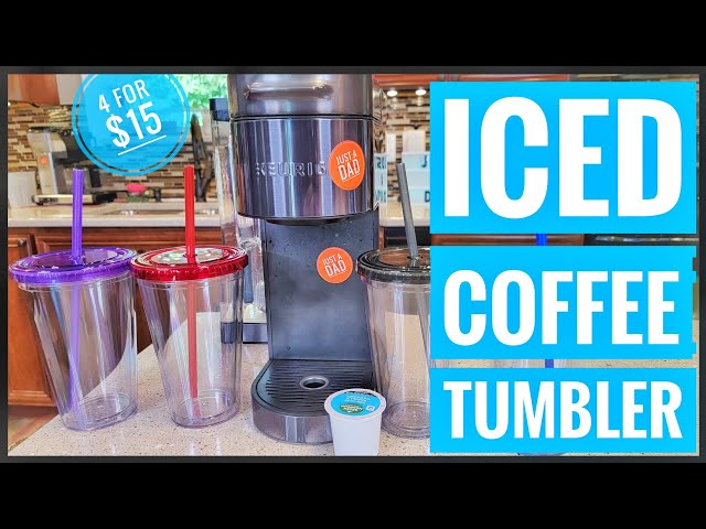 Marrs Iced Coffee Insulated Tumbler REVIEW I LOVE IT Fits Great In A Keurig  K Coffee Maker 