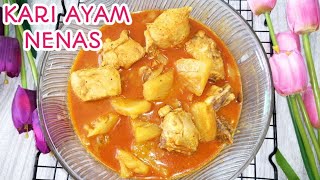 Resepi Kari Ayam Nenas Sedap Dan Mudah Youtube