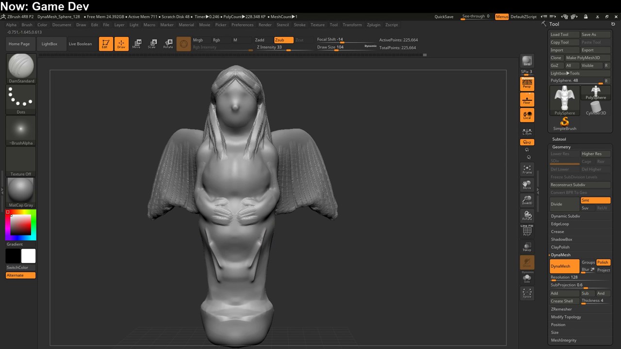 converting zbrush look to unity