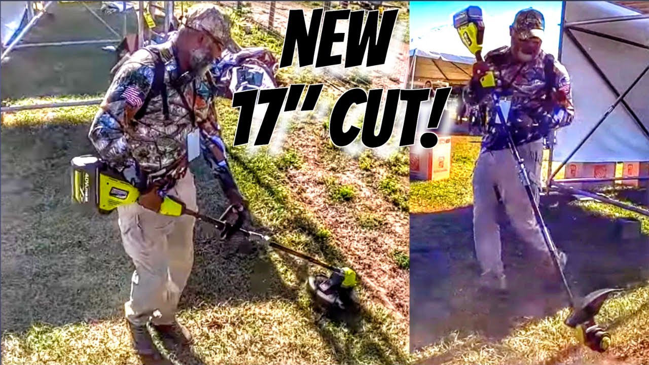 Ryobi Unveils Most Powerful Battery String Trimmer YouTube