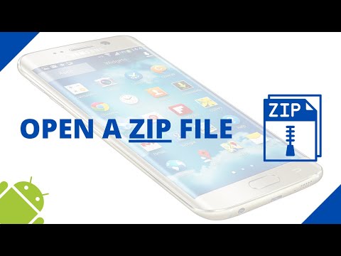 Video: Hur kan jag öppna en zip-fil på min Android-telefon gratis?