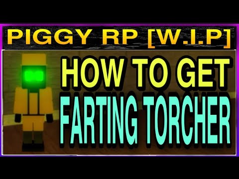 How To Get Stinky Thing Badge Farting Torcher In Piggy Rp
