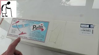 Papillon Rubber Powered Aircraft FULL BUILD very long video